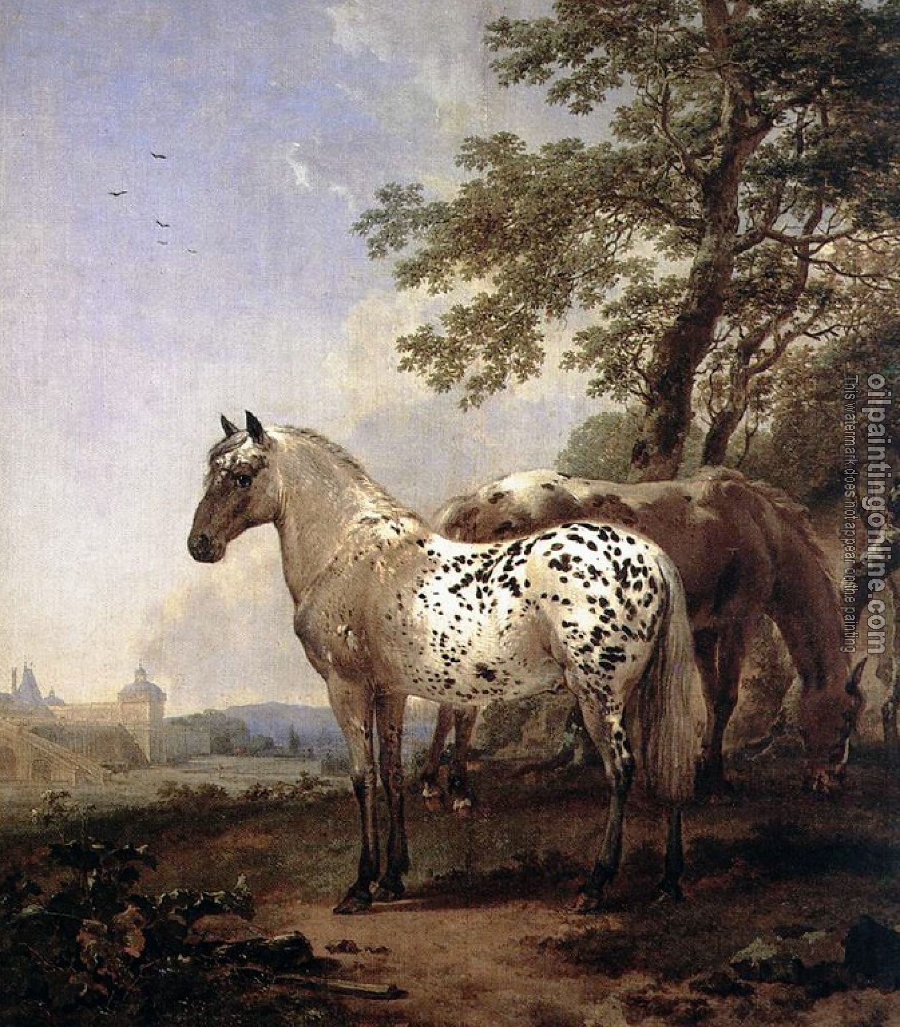 Nicolaes Berchem - Horses